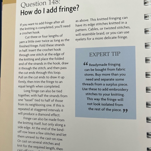 Knitting 200 Q & A book by Rita Taylor - Picture 6 of 8